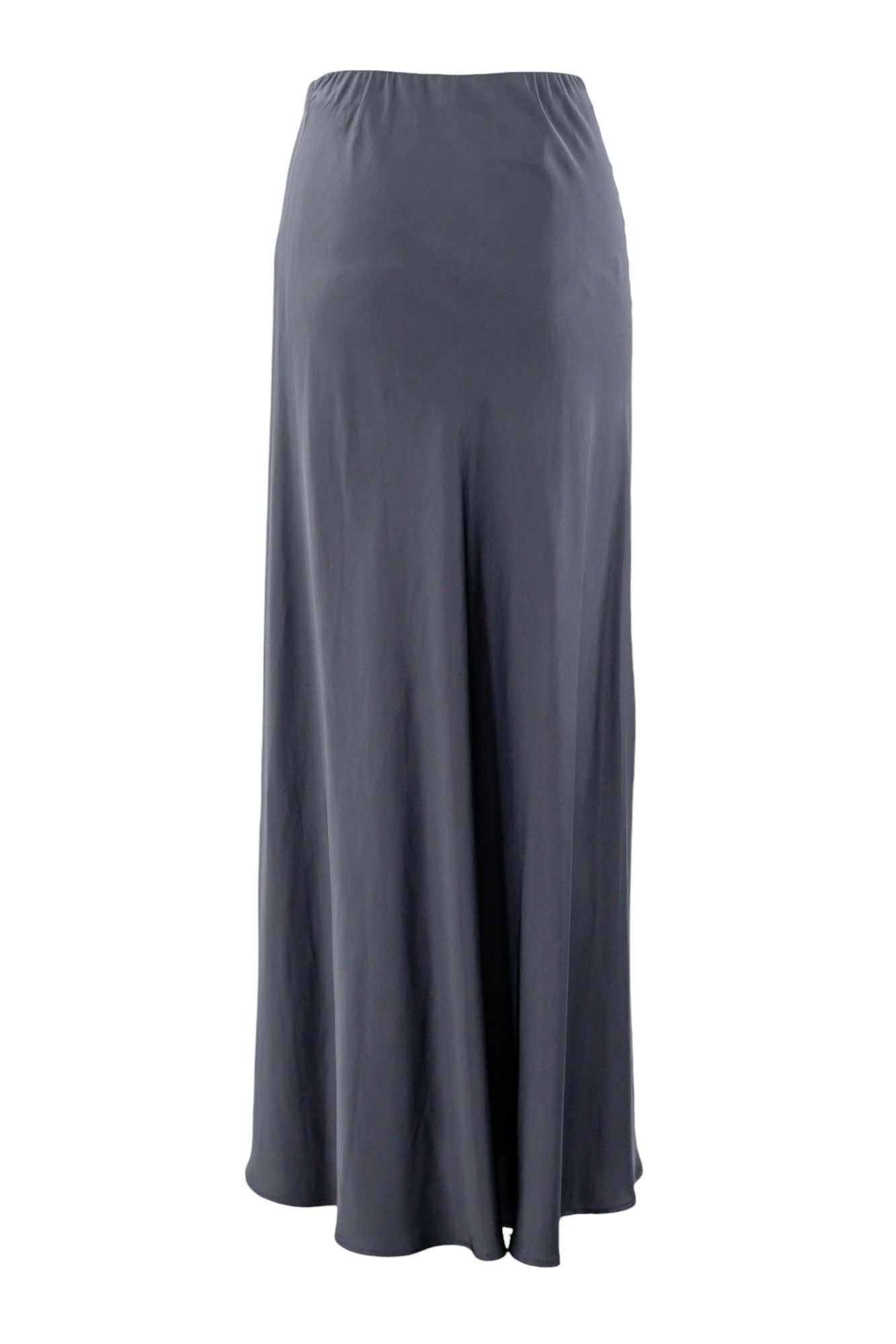 Long skirt in satin viscose