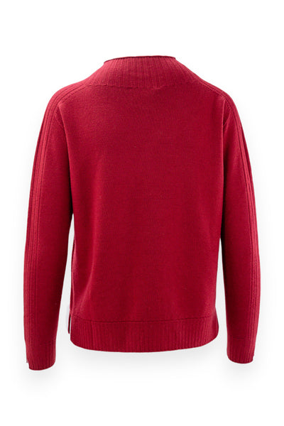 Pure wool turtleneck sweater