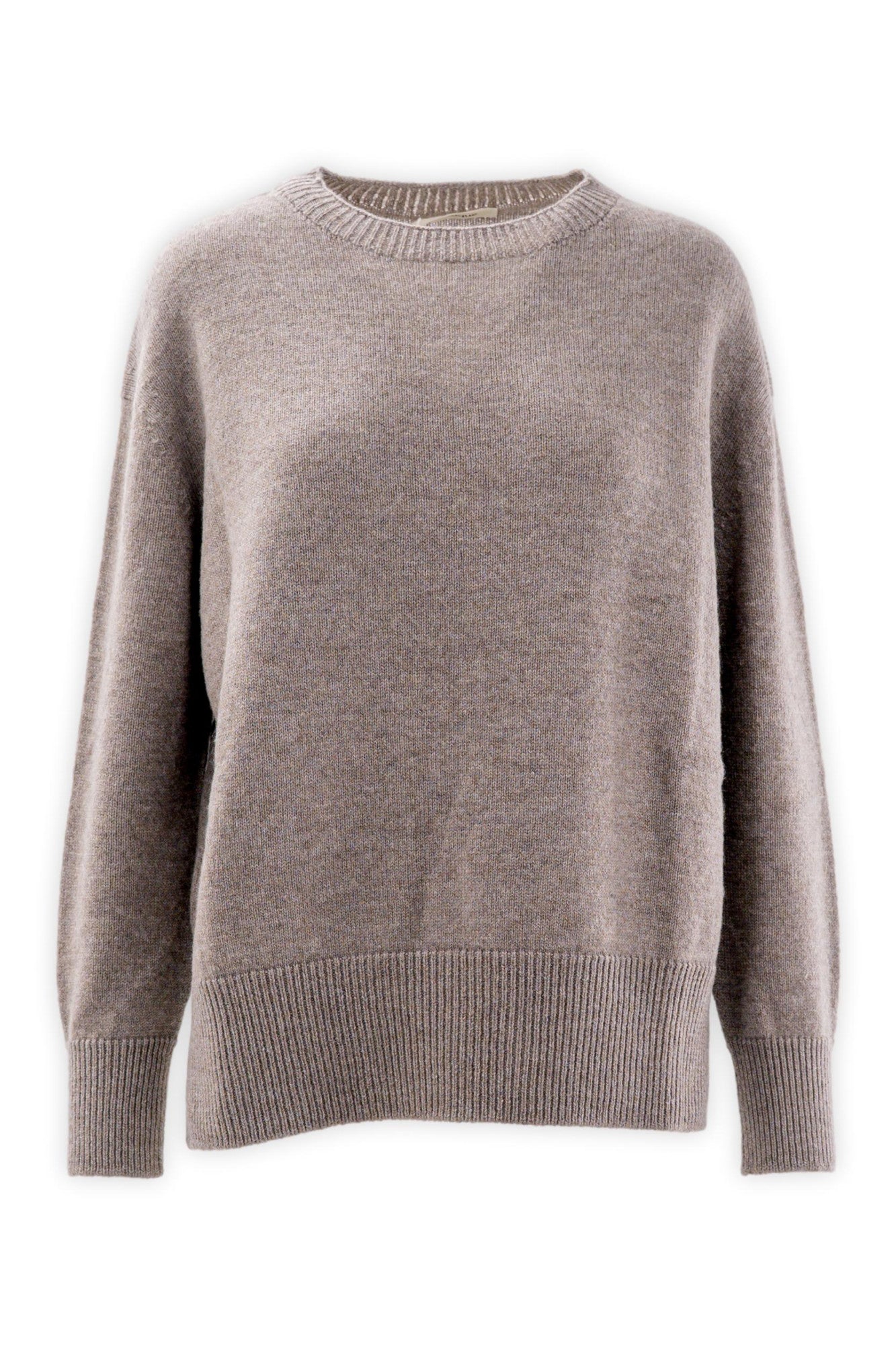 Girocollo in morbida lana e cashmere