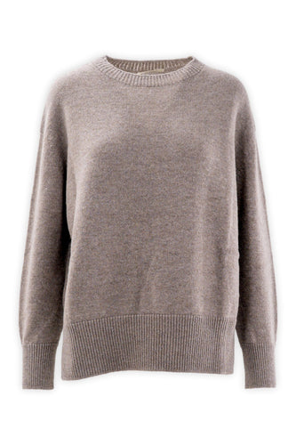 Girocollo in morbida lana e cashmere
