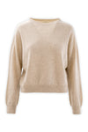 Girocollo in puro cashmere cropped
