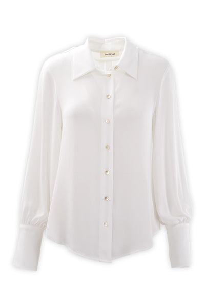 Elegant shirt with high cuffs