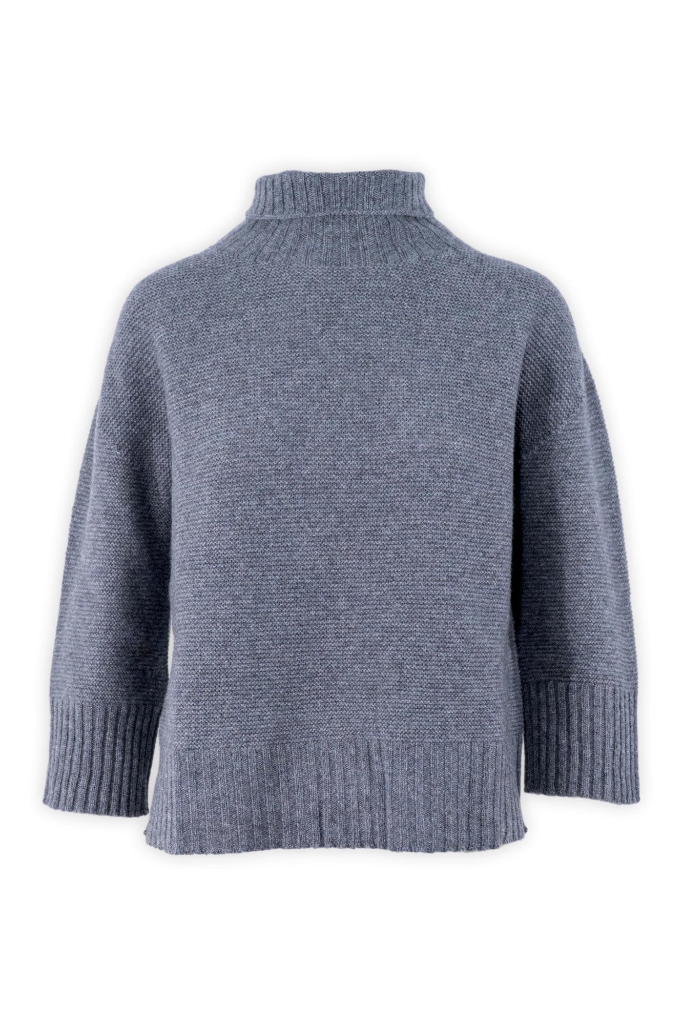 Crater Neck in Pure Cashmere