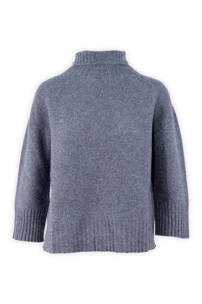 Crater Neck in Pure Cashmere