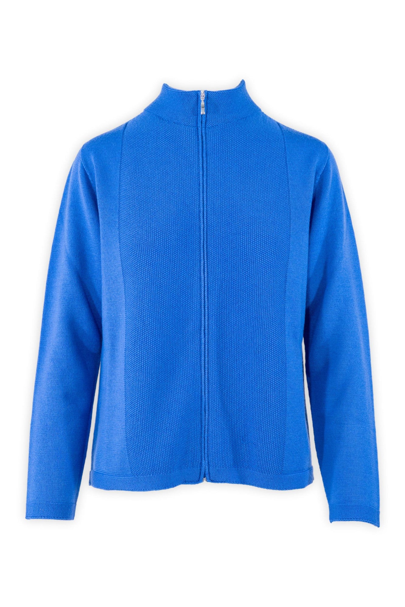 Zip-Up Jacket with Front Detailing
