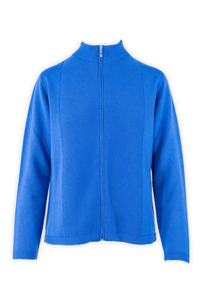 Zip-Up Jacket with Front Detailing