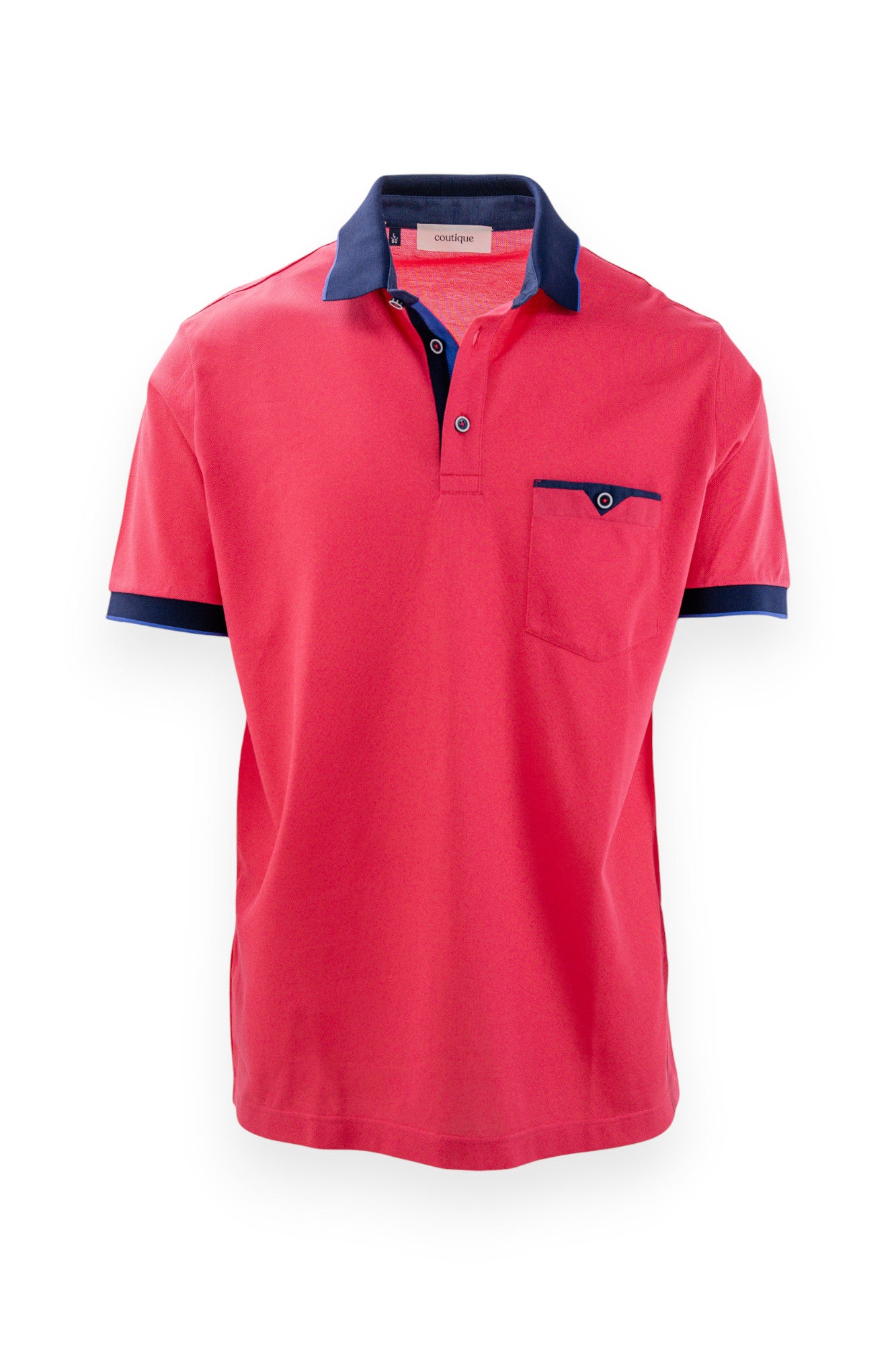 Polo in filo di Scozia piquet