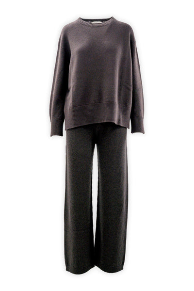 Palazzo trousers with elastic and drawstring