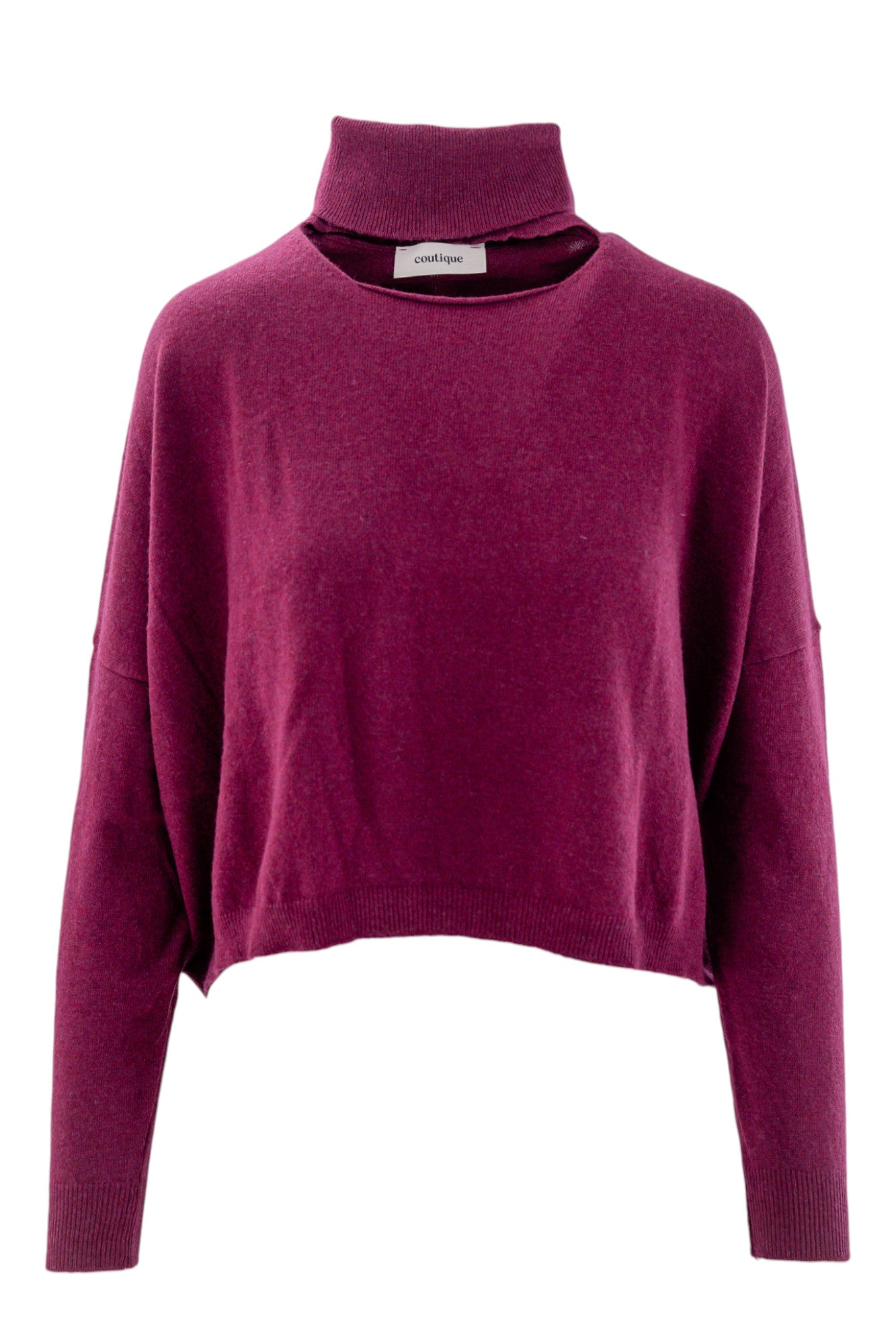 Turtleneck with Cut Out