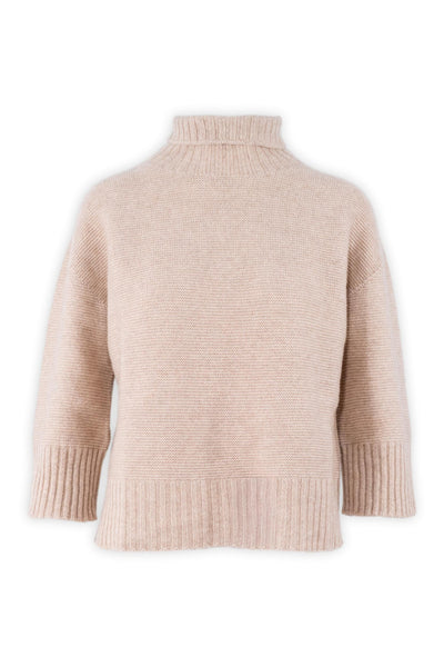 Crater Neck in Pure Cashmere