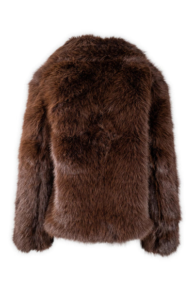 Eco-pelliccia  Fox collo reverse