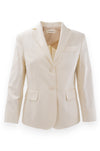 Blazer elegante monopetto parzialmente foderato