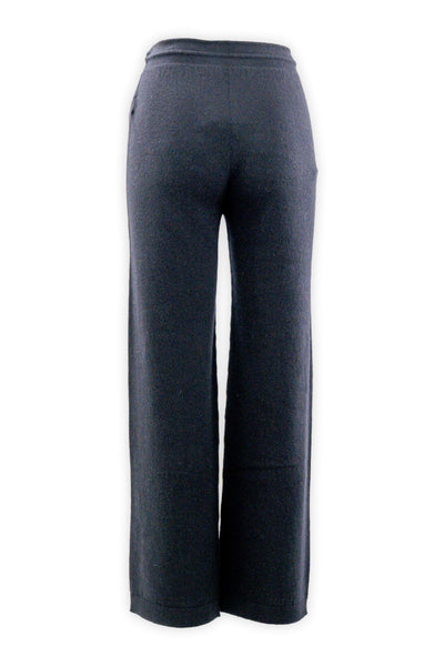 Palazzo trousers with elastic and drawstring