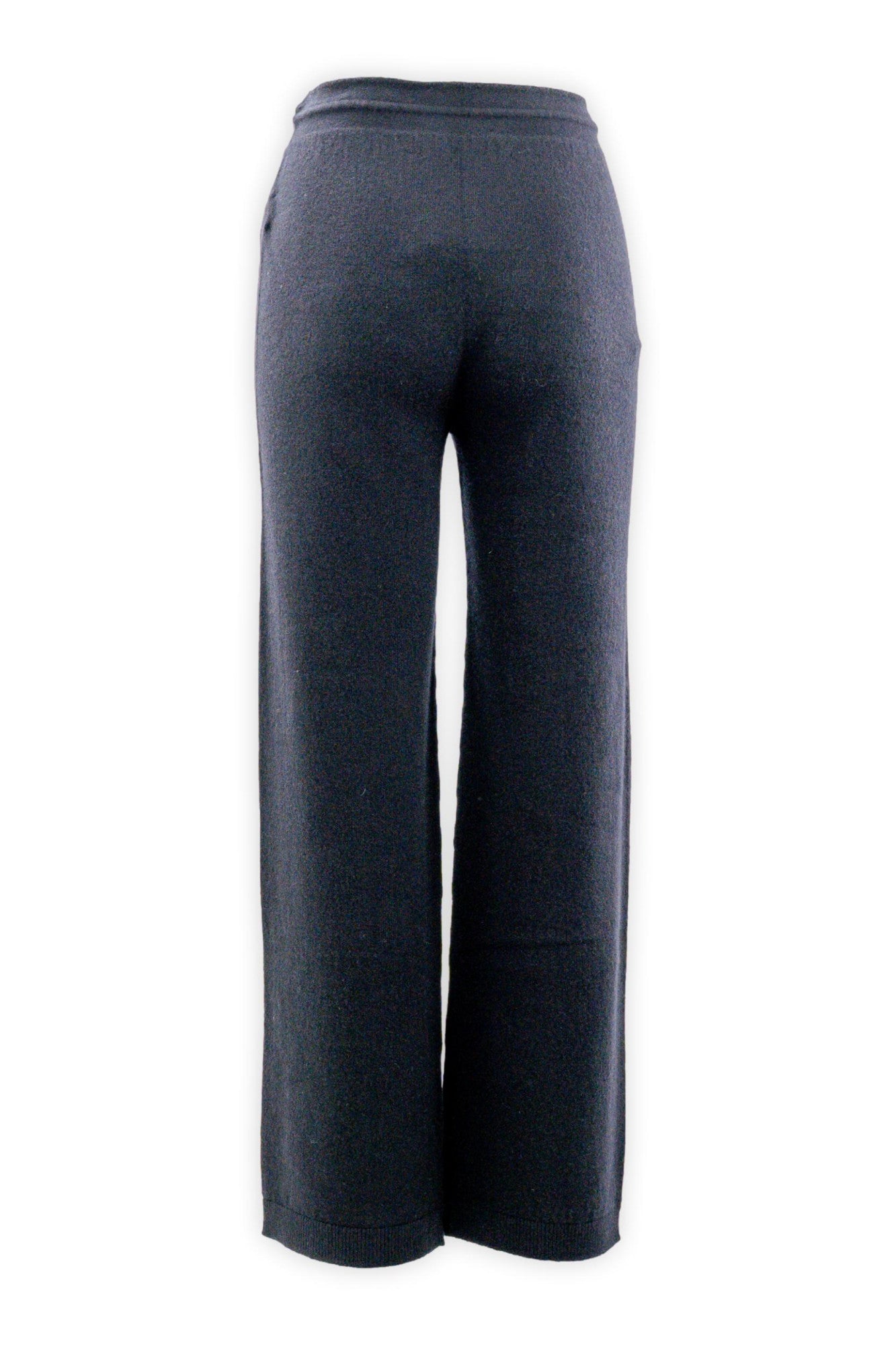 Pantalone palazzo con elastico e cordino