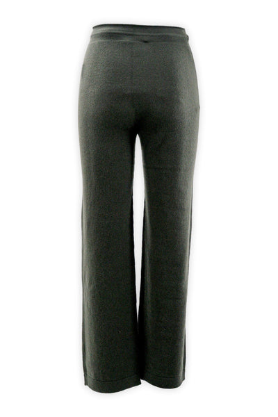 Palazzo trousers with elastic and drawstring