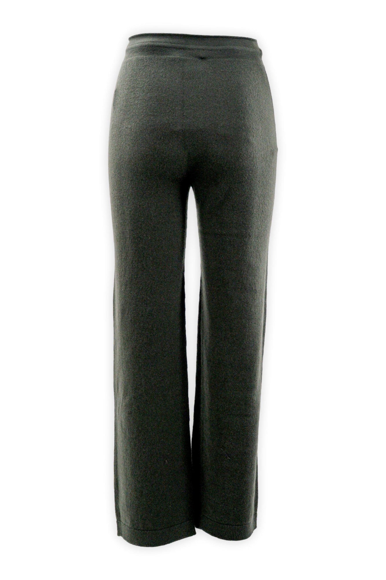 Pantalone palazzo con elastico e cordino