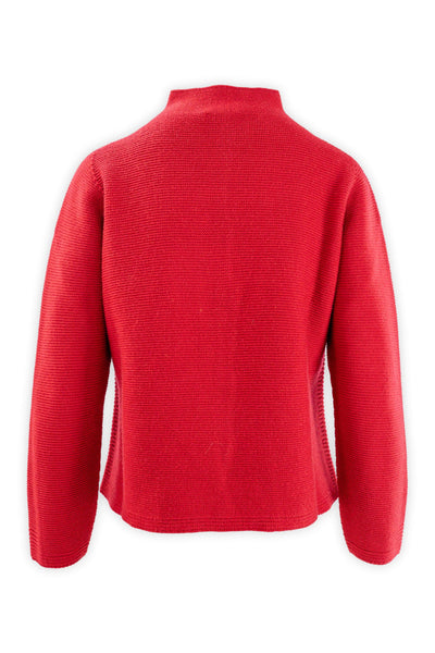 Links jacket with raised collar