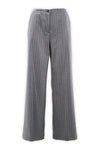 Pantalone palazzo gessato