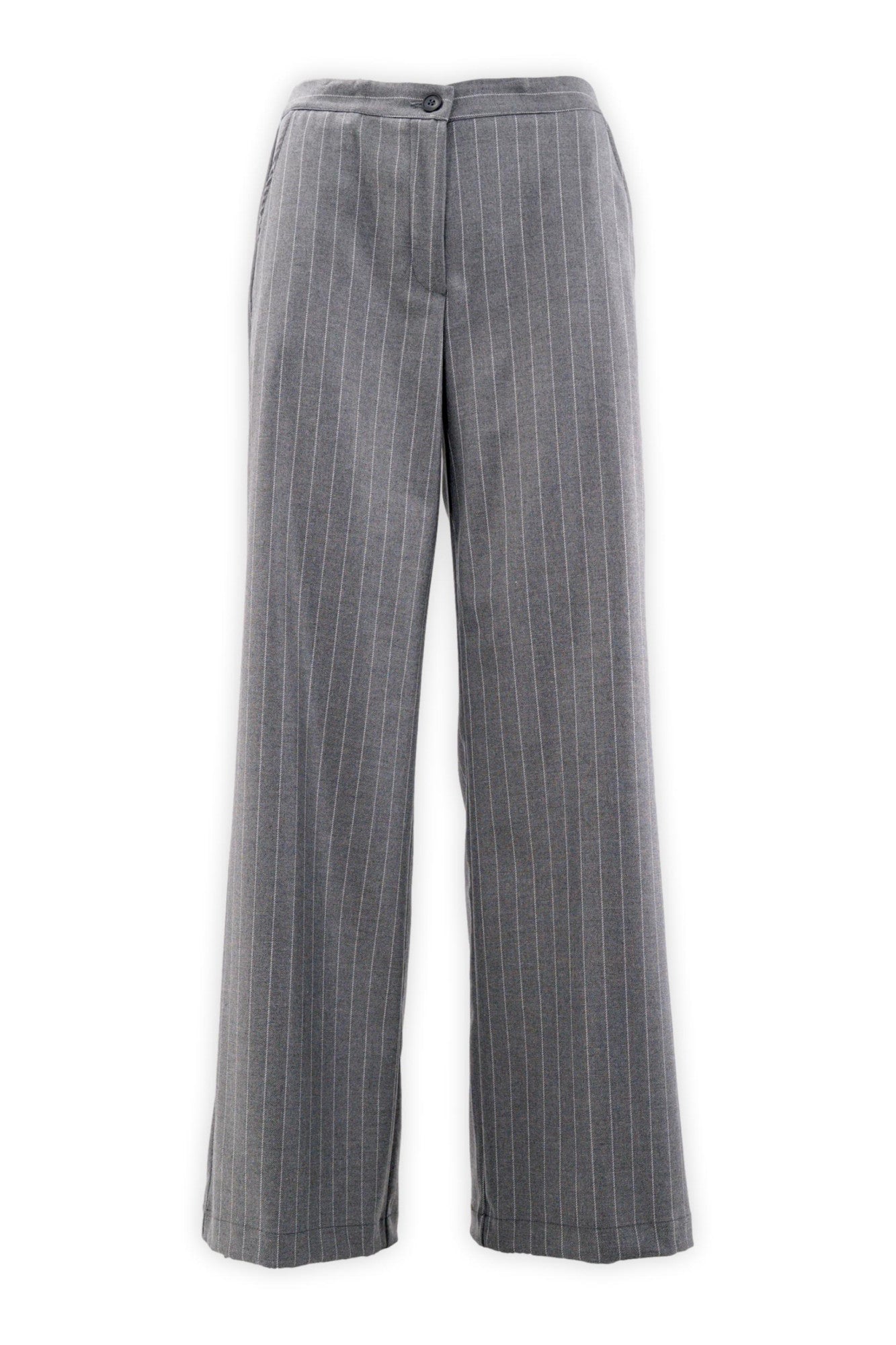 Pantalone palazzo gessato