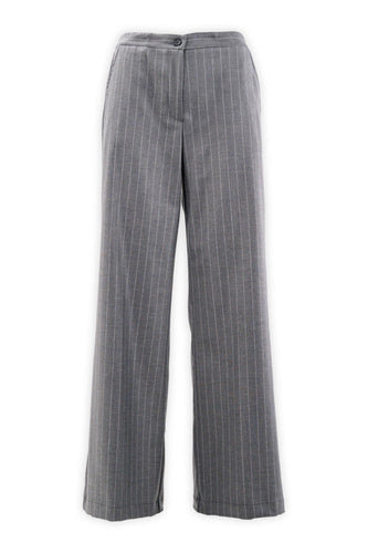 Pantalone palazzo gessato