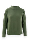 Maglia con collo a lupetto in pura lana