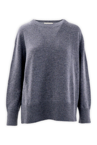 Girocollo in morbida lana e cashmere