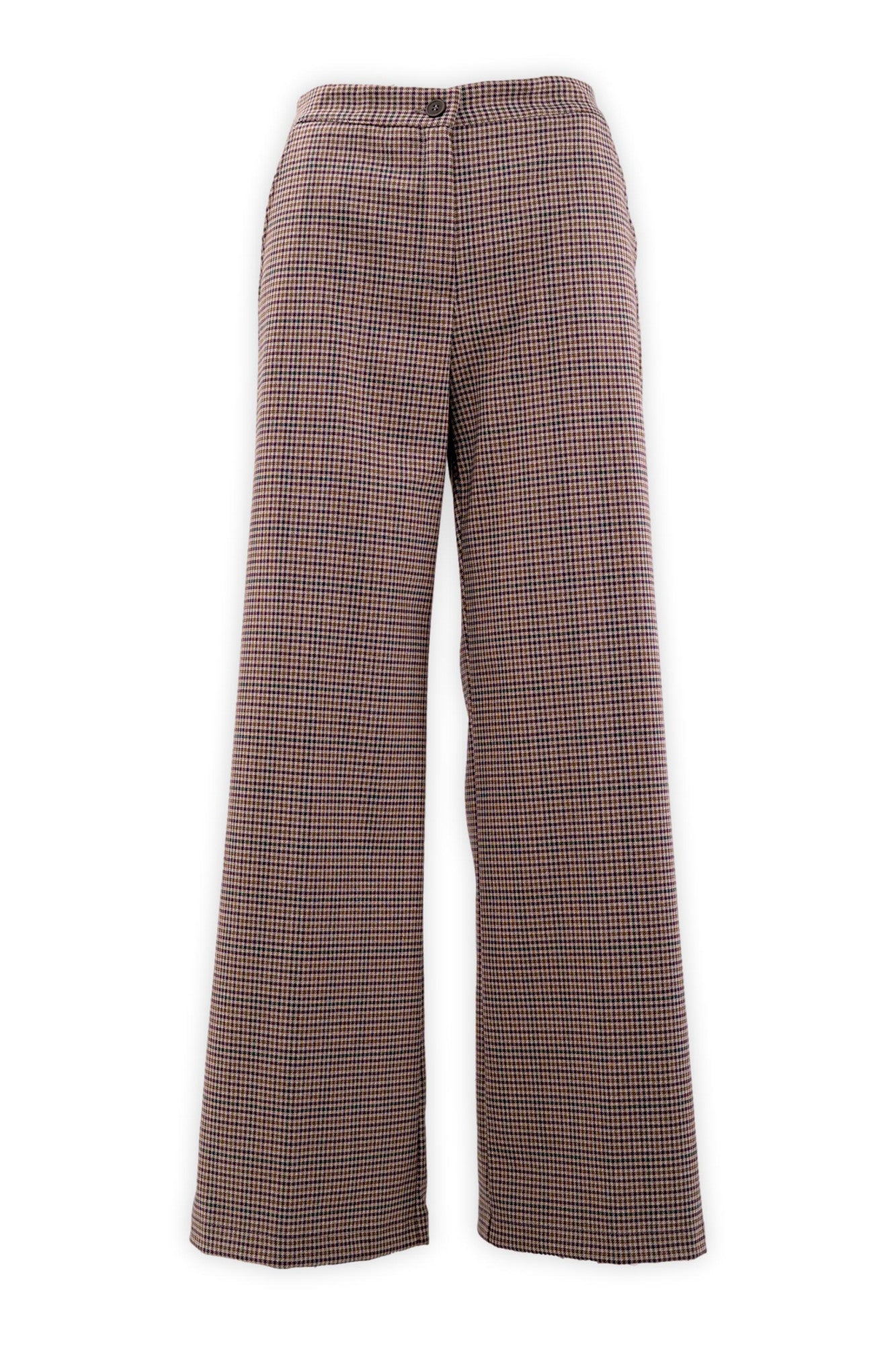 Pantalone a palazzo pied de poule