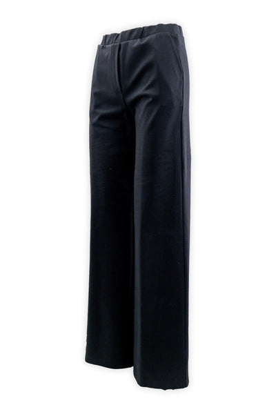 Palazzo trousers in Milanese stitch
