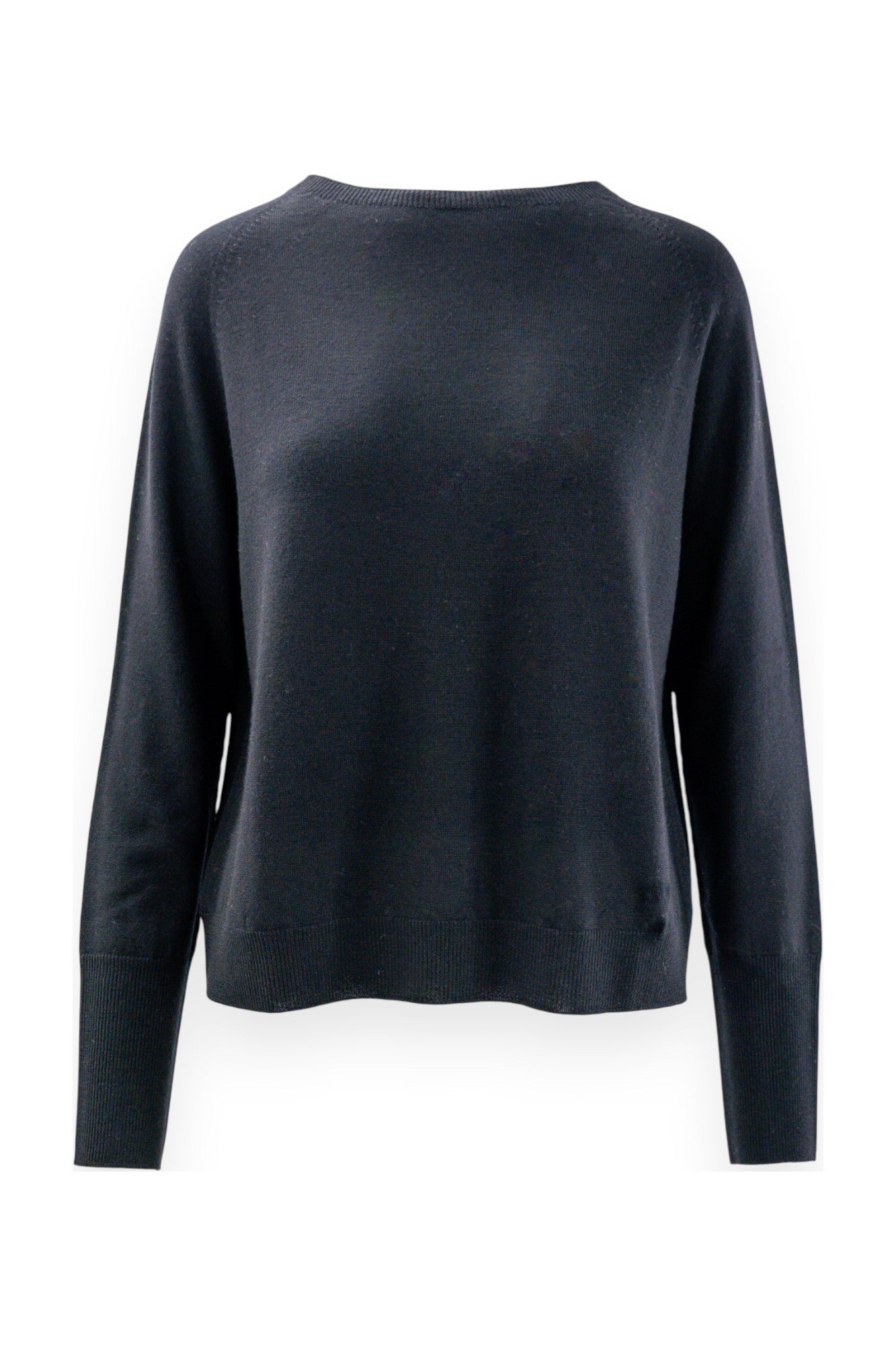 Maglia basica con dettaglio alto posino a costine