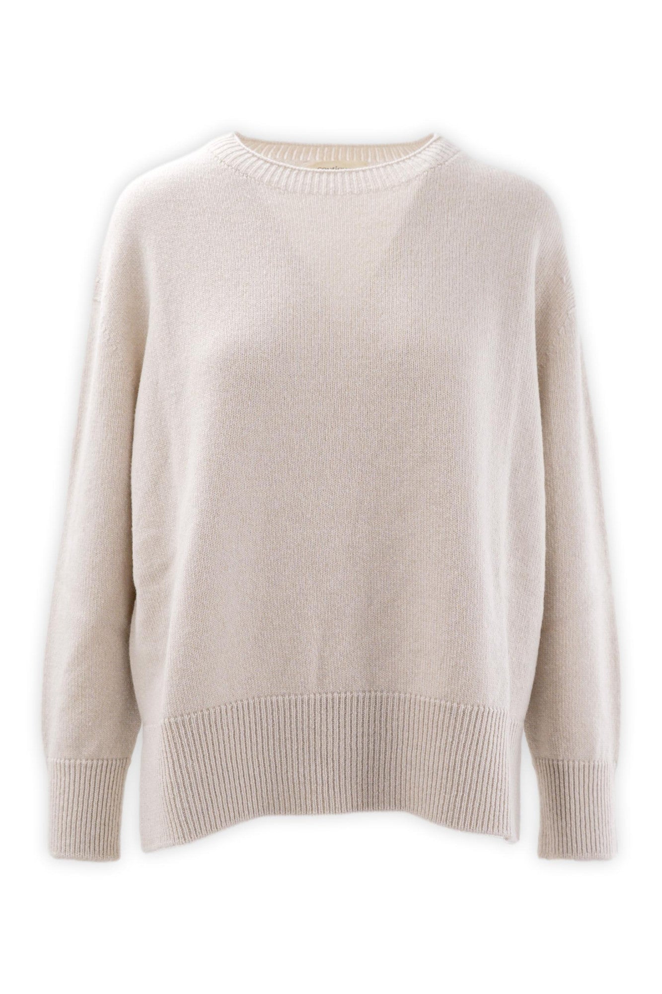 Girocollo in morbida lana e cashmere