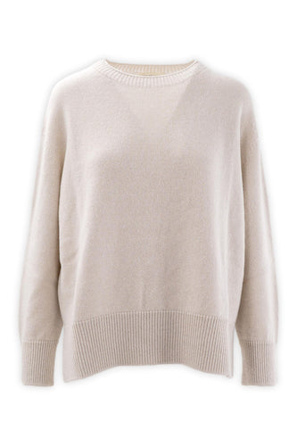 Girocollo in morbida lana e cashmere