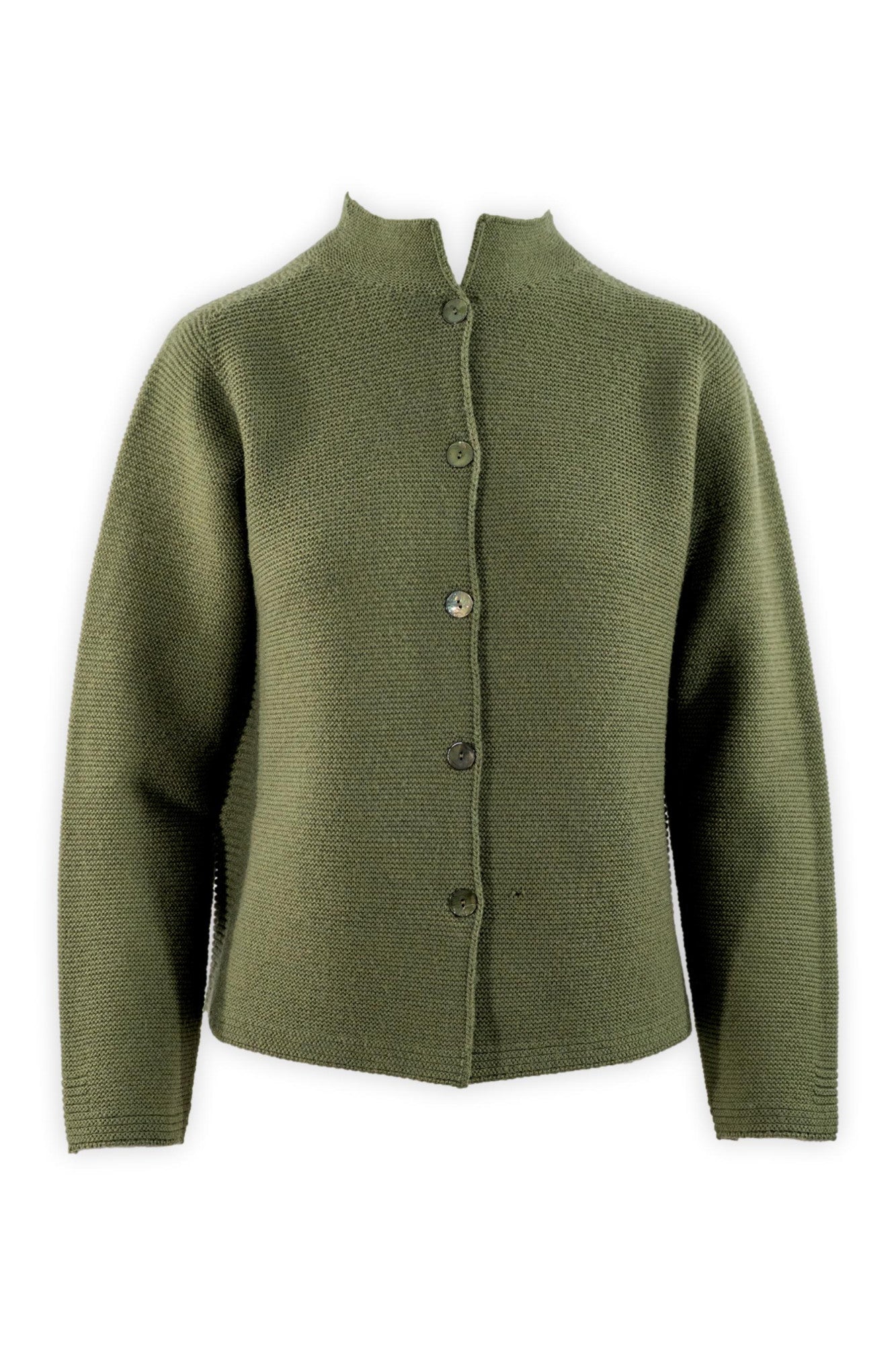 Giacca in links con collo rialzato